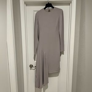 Francesco scognamiglio Symmetrical one side drape romper